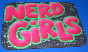Nerd Girls Mouse Pad